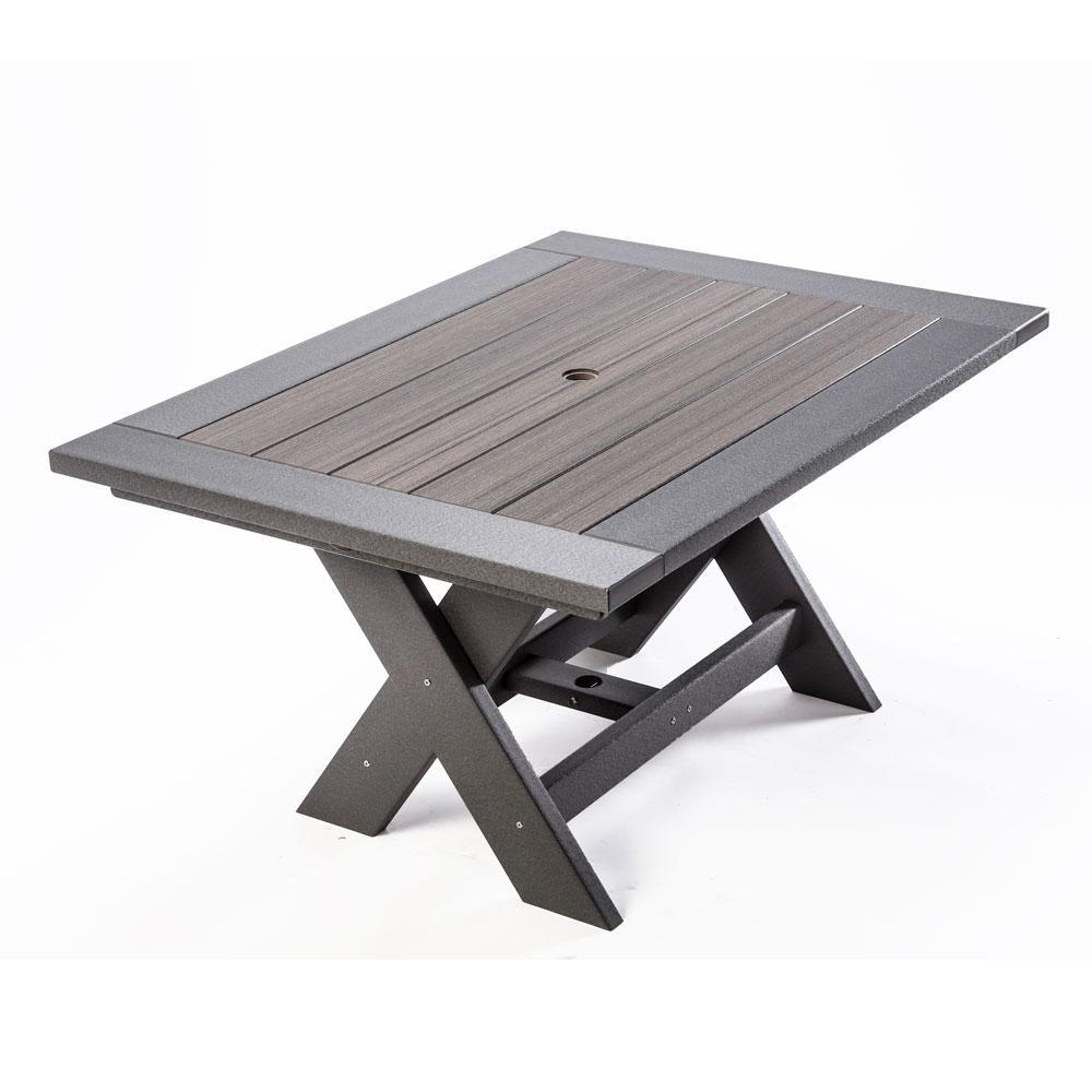 Perfect Choice Furniture Recycled Plastic 56" Stanton Dining Table - LEAD TIME TO SHIP 4 WEEKS OR LESS