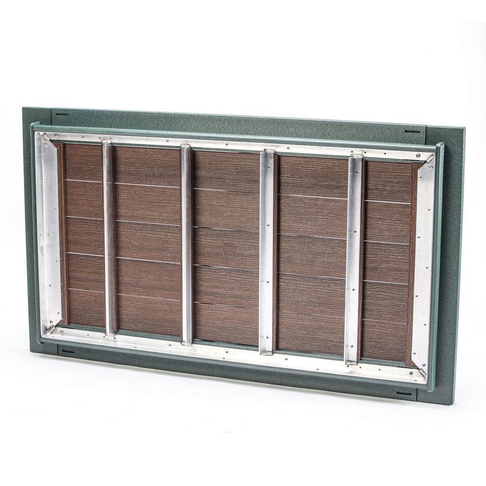 Perfect Choice Furniture Recycled Plastic Stanton  72" Counter Height Table - LEAD TIME TO SHIP 4 WEEKS OR LESS