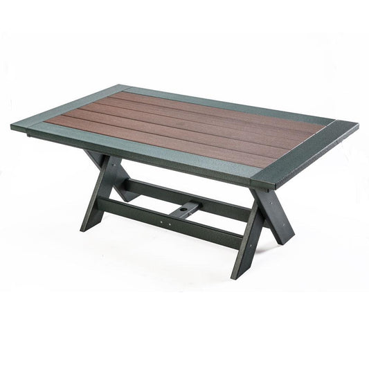 Perfect Choice Furniture Recycled Plastic 72" Stanton Dining Table - LEAD TIME TO SHIP 4 WEEKS OR LESS