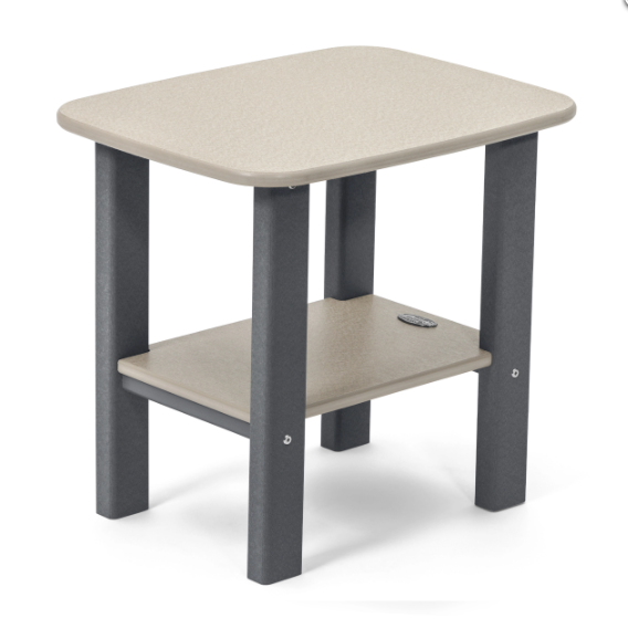 Perfect Choice Furniture Recycled Plastic Classic Side Table - LEAD TIME TO SHIP 4 WEEKS OR LESS