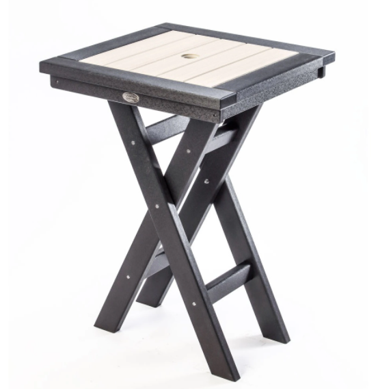 Perfect Choice Furniture Recycled Plastic Stanton 28" Square Bar Height Bistro Table - LEAD TIME TO SHIP 4 WEEKS OR LESS