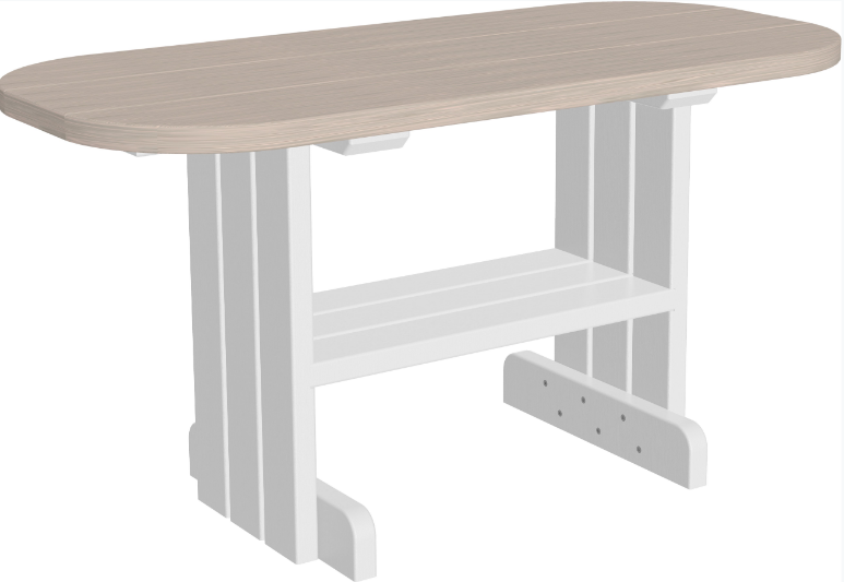 LuxCraft Recycled Plastic Coffee Table  - LEAD TIME TO SHIP 7 BUSINESS DAYS OR LESS