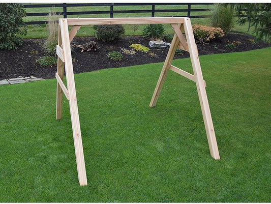 A & L FURNITURE CO. 5' 4x4  A-Frame Swing Stand for Swing or Swingbed  - Ships FREE in 5-7 Business days - Rocking Furniture