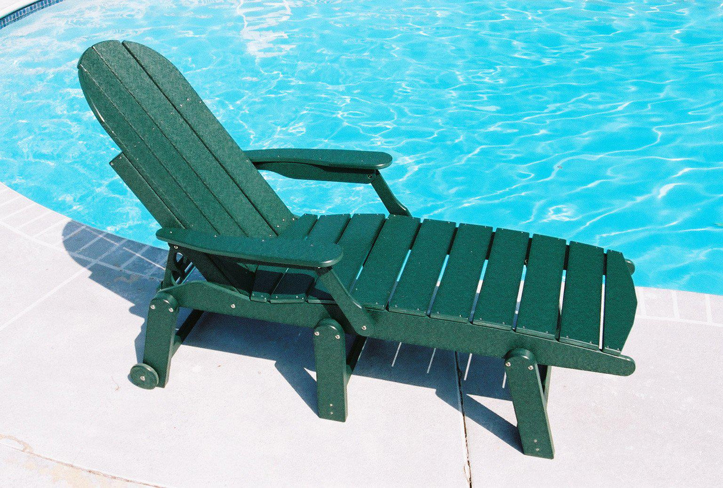 Tailwind Furniture Recycled Plastic Chaise Lounge With Arms - CL 600 AR - LEAD TIME TO SHIP 4 WEEKS OR LESS