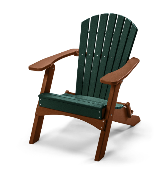 Perfect Choice Recycled Plastic Classic Folding Adirondack Chair - LEAD TIME TO SHIP 4 WEEKS OR LESS
