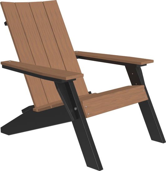 LuxCraft Recycled Plastic Urban Adirondack Chair  - LEAD TIME TO SHIP 7 BUSINESS DAYS OR LESS