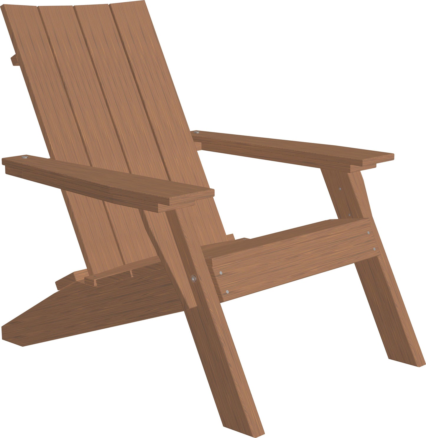 LuxCraft Recycled Plastic Urban Adirondack Chair  - LEAD TIME TO SHIP 7 BUSINESS DAYS OR LESS