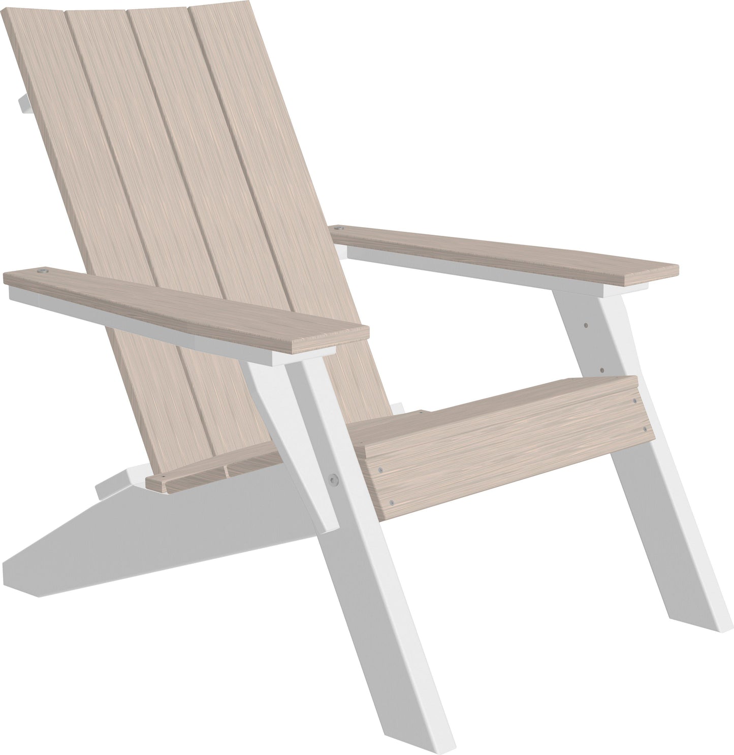 LuxCraft Recycled Plastic Urban Adirondack Chair  - LEAD TIME TO SHIP 7 BUSINESS DAYS OR LESS