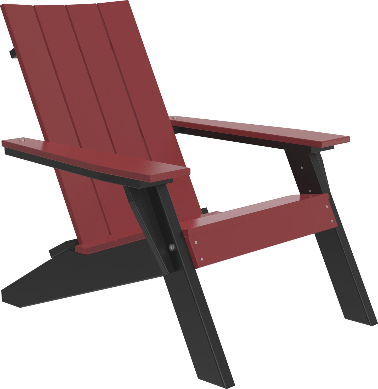 LuxCraft Recycled Plastic Urban Adirondack Chair  - LEAD TIME TO SHIP 7 BUSINESS DAYS OR LESS