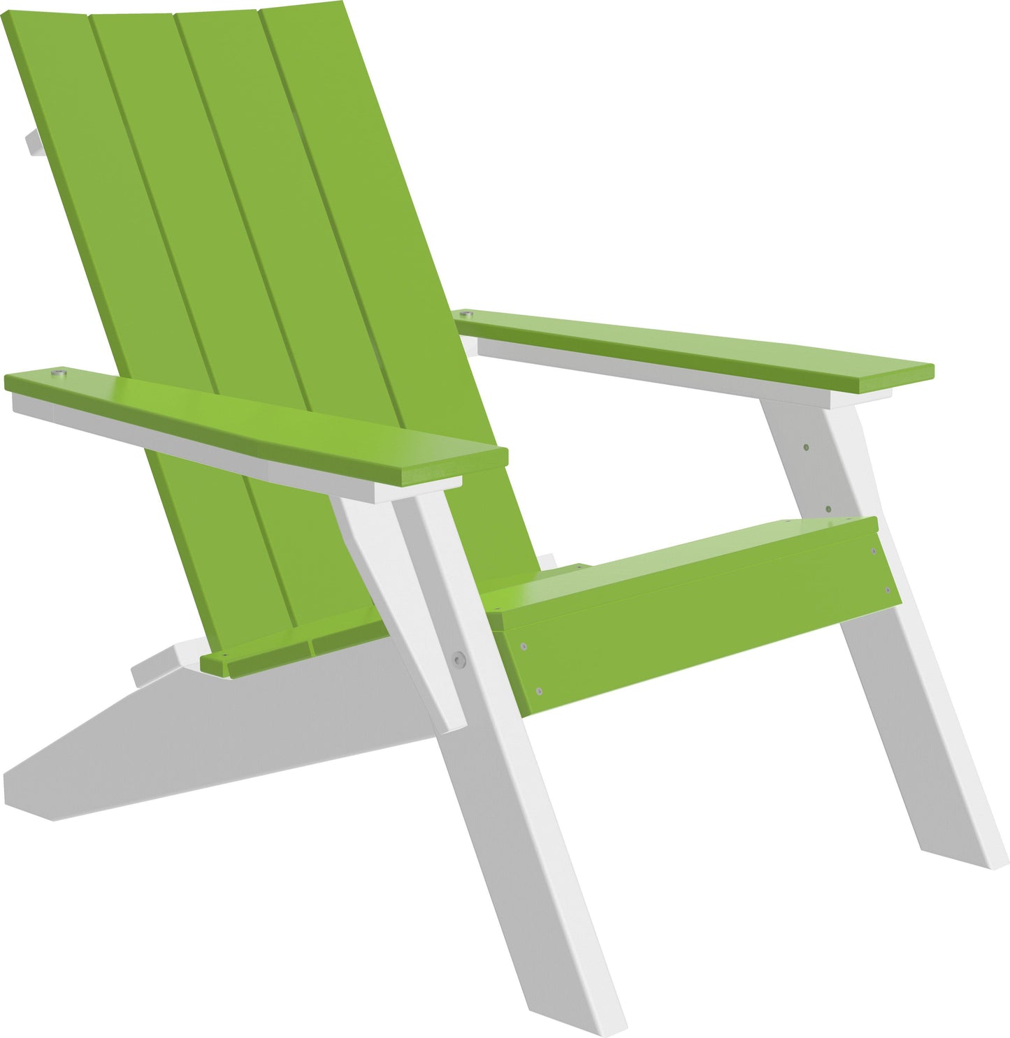 LuxCraft Recycled Plastic Urban Adirondack Chair  - LEAD TIME TO SHIP 7 BUSINESS DAYS OR LESS