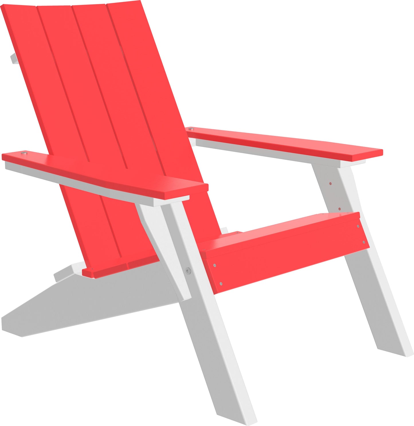 LuxCraft Recycled Plastic Urban Adirondack Chair  - LEAD TIME TO SHIP 7 BUSINESS DAYS OR LESS