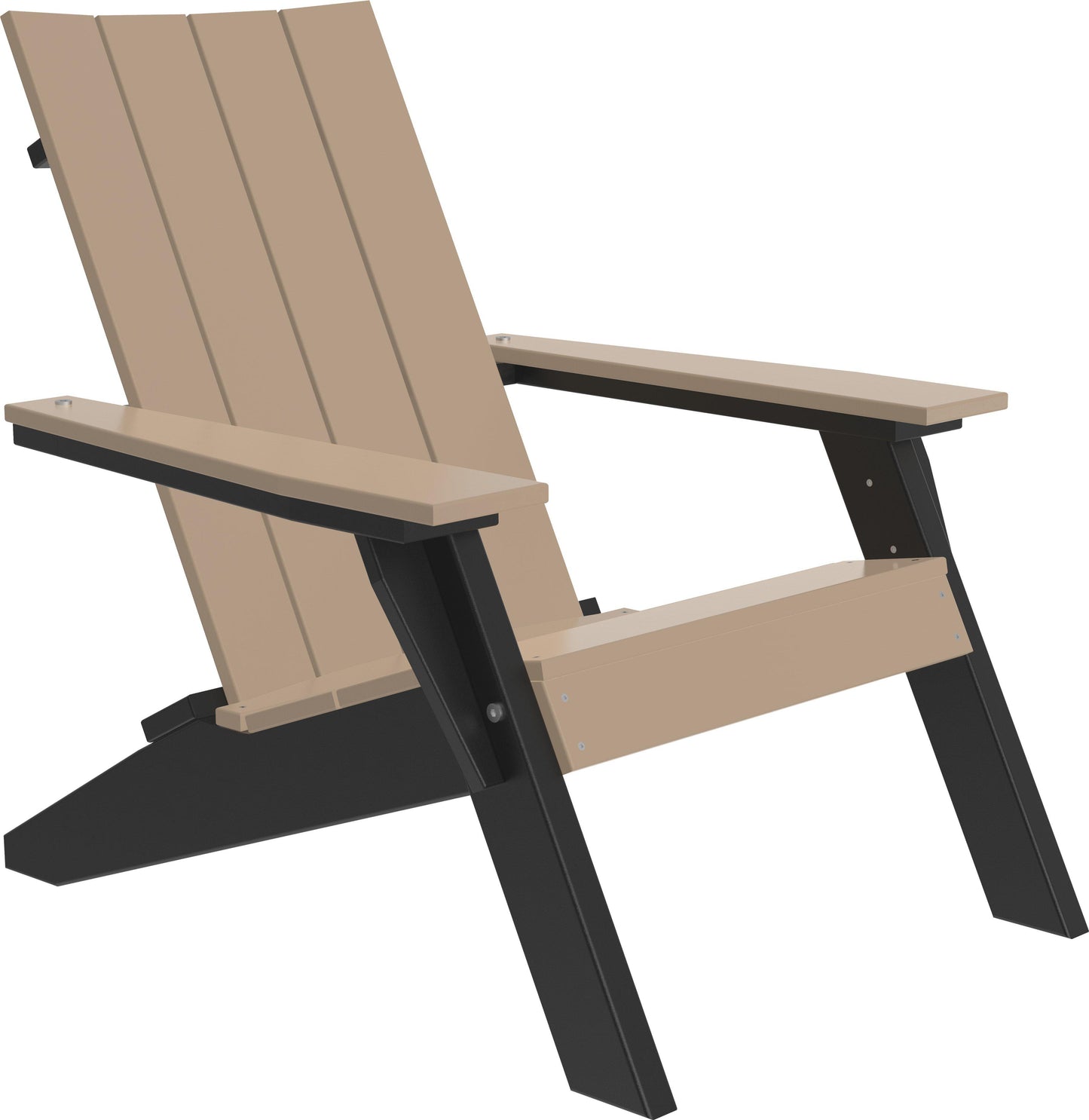 LuxCraft Recycled Plastic Urban Adirondack Chair  - LEAD TIME TO SHIP 7 BUSINESS DAYS OR LESS