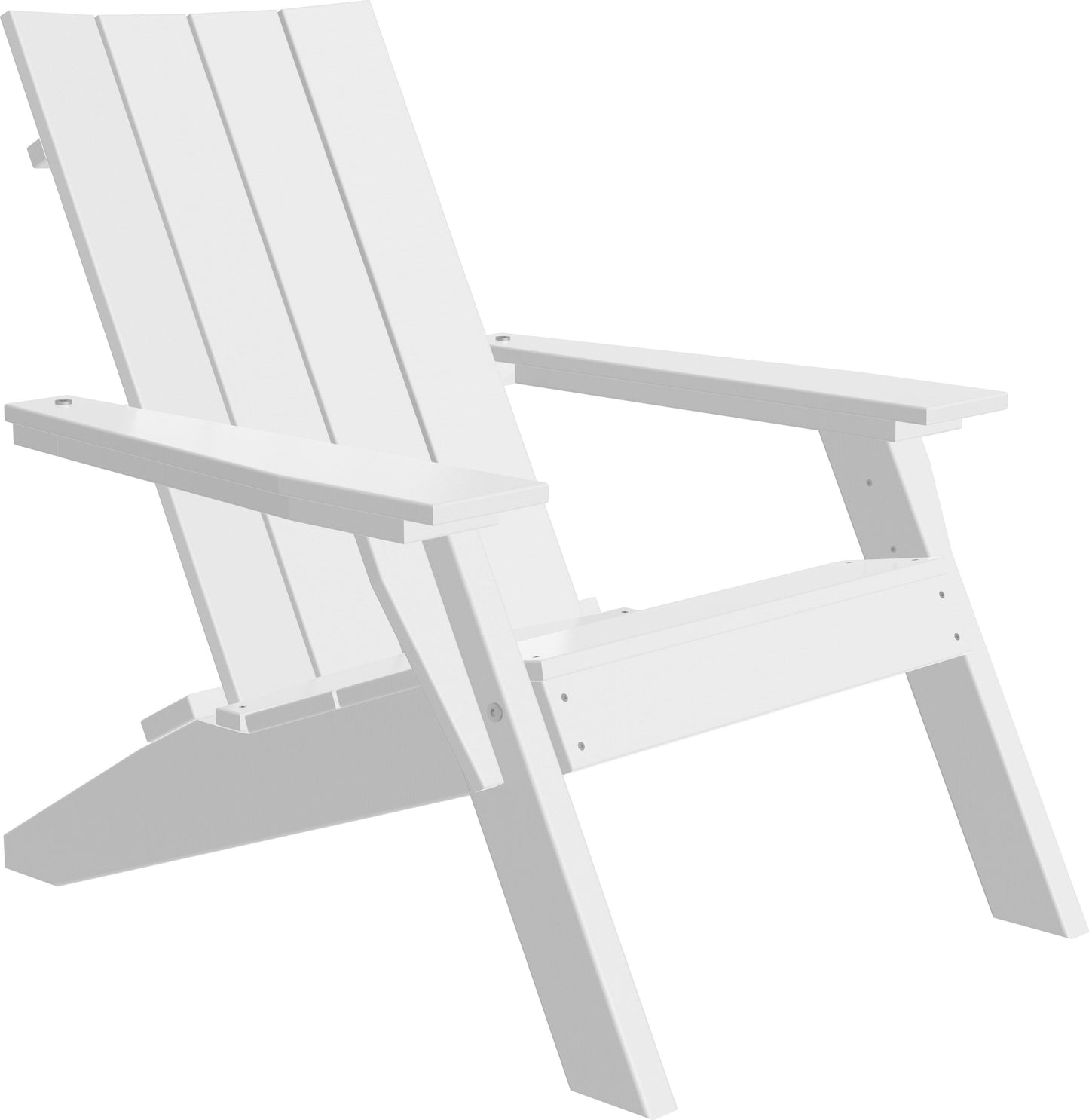 LuxCraft Recycled Plastic Urban Adirondack Chair  - LEAD TIME TO SHIP 7 BUSINESS DAYS OR LESS