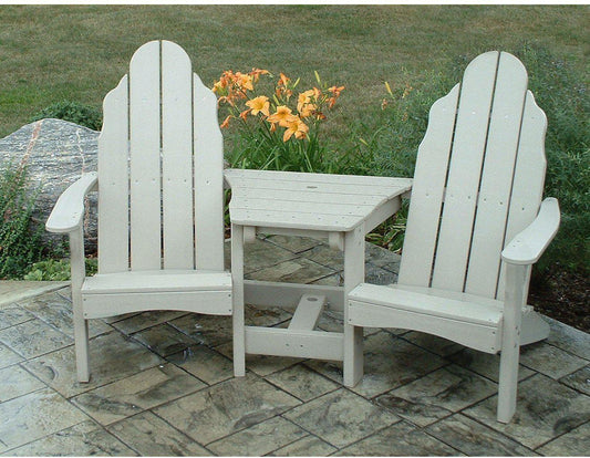 Tailwind Furniture Recycled Plastic Traditional Adirondack Tête-À-Tête - Rocking Furniture