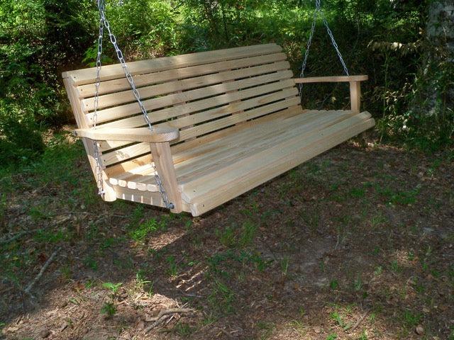 Louisiana Cypress Porch Swing Collection