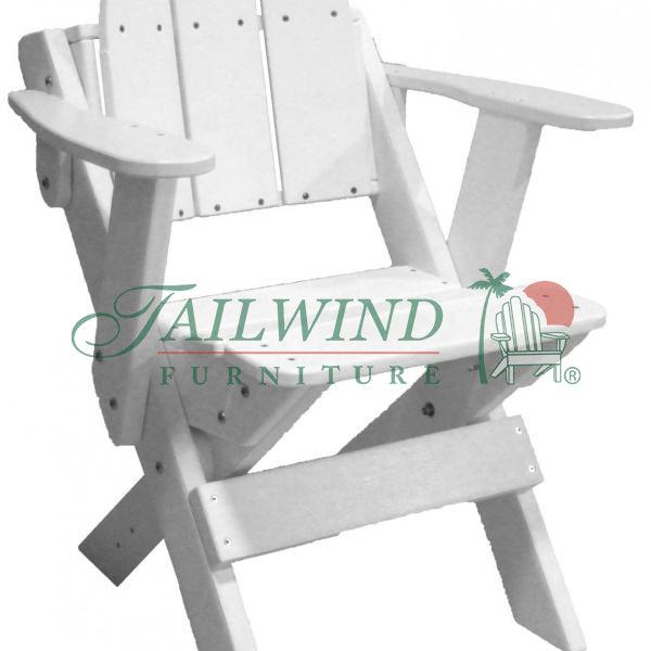 Tailwind Furniture Recycled Plastic Dining Chair with Arms - DC 365XAR - LEAD TIME TO SHIP 4 WEEKS OR LESS