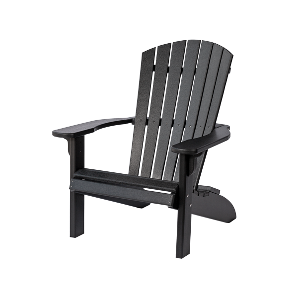 Leisure Lawns Amish Made Recycled Plastic Fan-Back Adirondack Chair Model #360 - LEAD TIME TO SHIP 6 WEEKS OR LESS