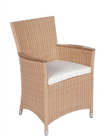 Royal Teak Collection Helena Outdoor All Weather Wicker Patio Chair - SHIPS WITHIN 1 TO 2 BUSINESS DAYS