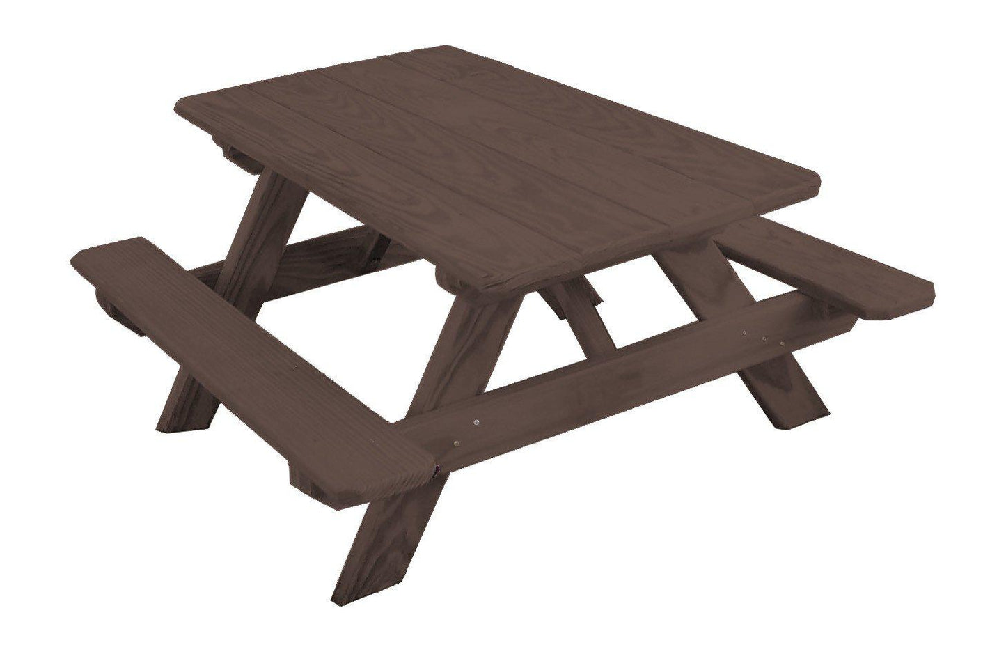 A&L Furniture Co. Pressure Treated Pine 22" Wide Kids Picnic Table - LEAD TIME TO SHIP 10 BUSINESS DAYS
