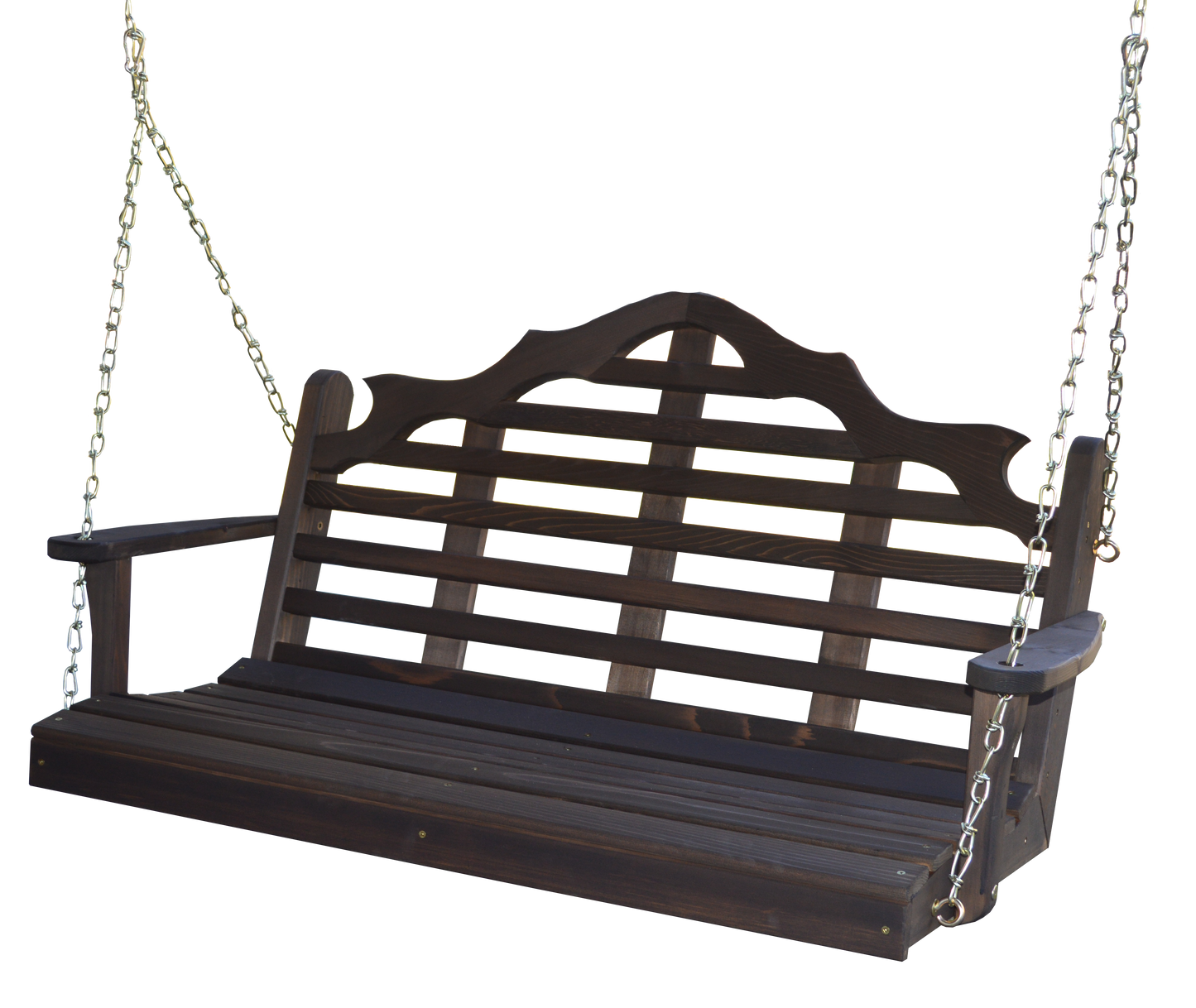 Regallion Outdoor Western Red Cedar 4' Marlboro Swing - LEAD TIME TO SHIP 7 BUSINESS DAYS OR LESS