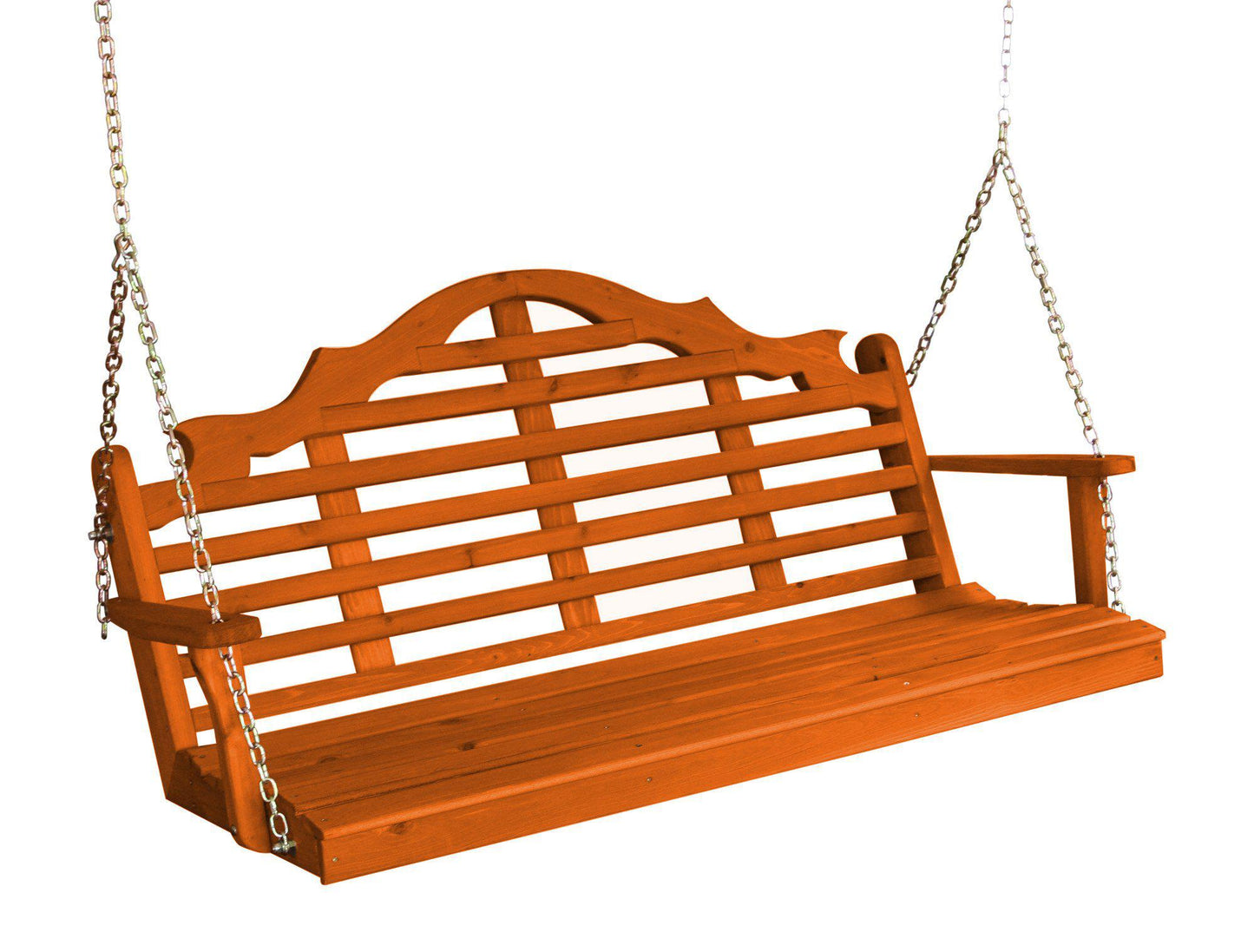 Regallion Outdoor Western Red Cedar 6' Marlboro Swing - LEAD TIME TO SHIP 7 BUSINESS DAYS OR LESS