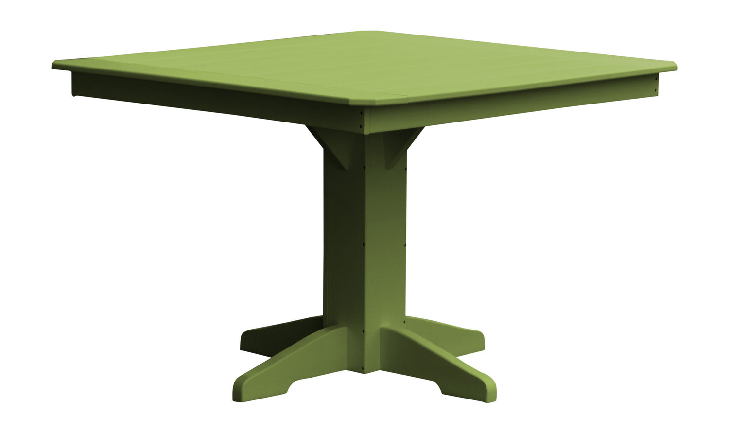 44" Outdoor Recycled Plastic Patio Dining Tables