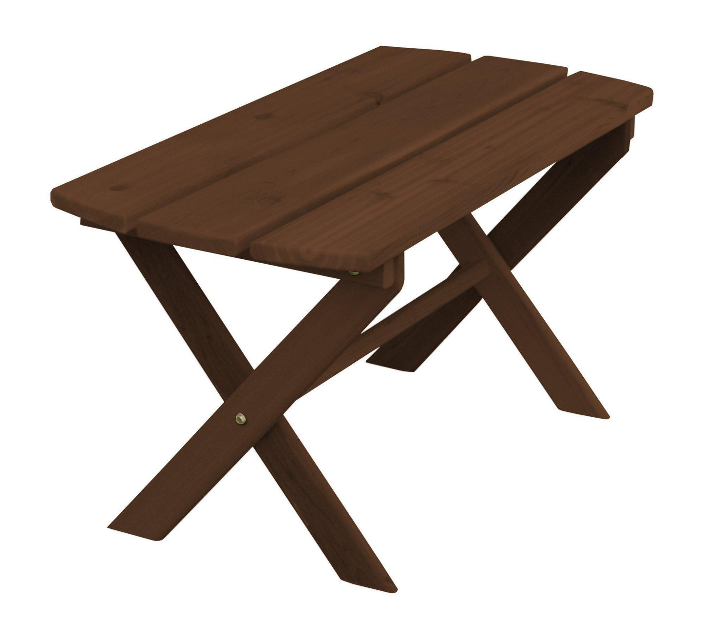 Regallion Outdoor Western Red Cedar Folding Coffee Table - LEAD TIME TO SHIP 2 WEEKS