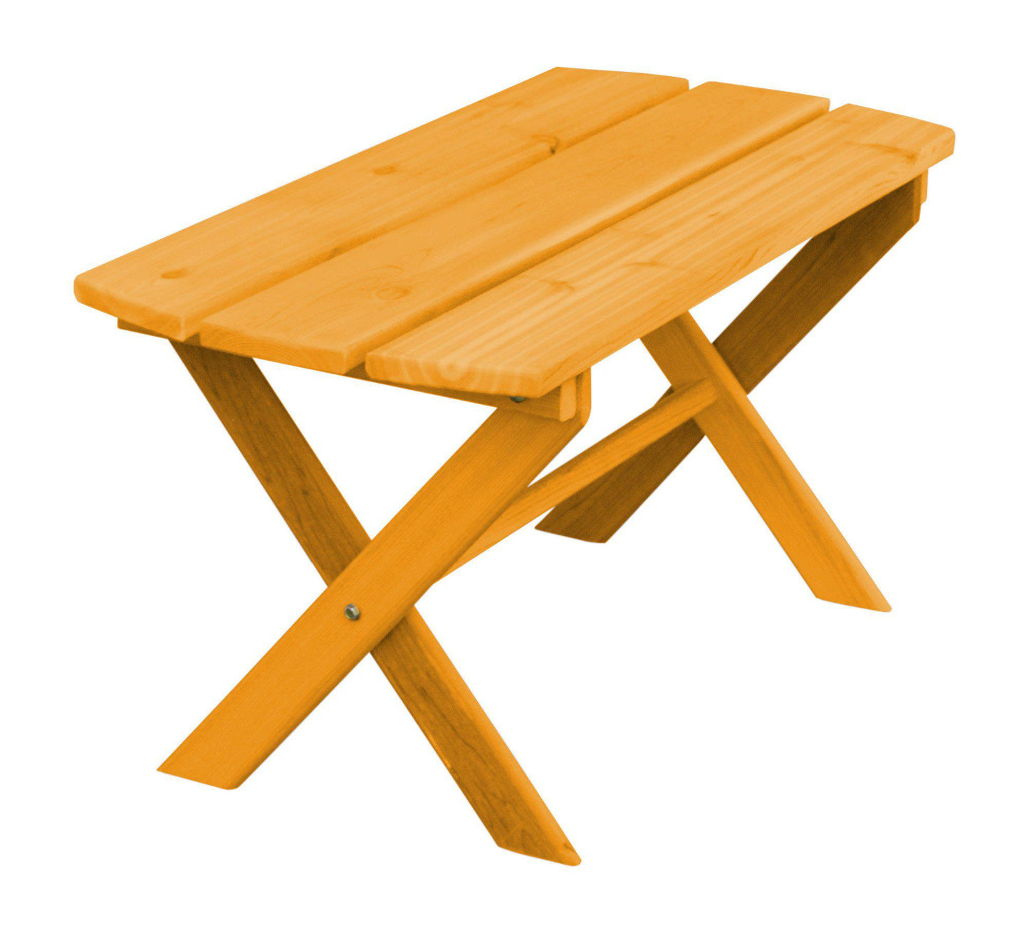 Regallion Outdoor Western Red Cedar Folding Coffee Table - LEAD TIME TO SHIP 2 WEEKS