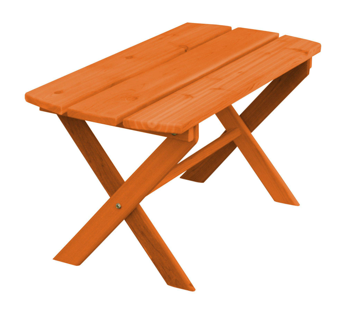Regallion Outdoor Western Red Cedar Folding Coffee Table - LEAD TIME TO SHIP 7 BUSINESS DAYS OR LESS