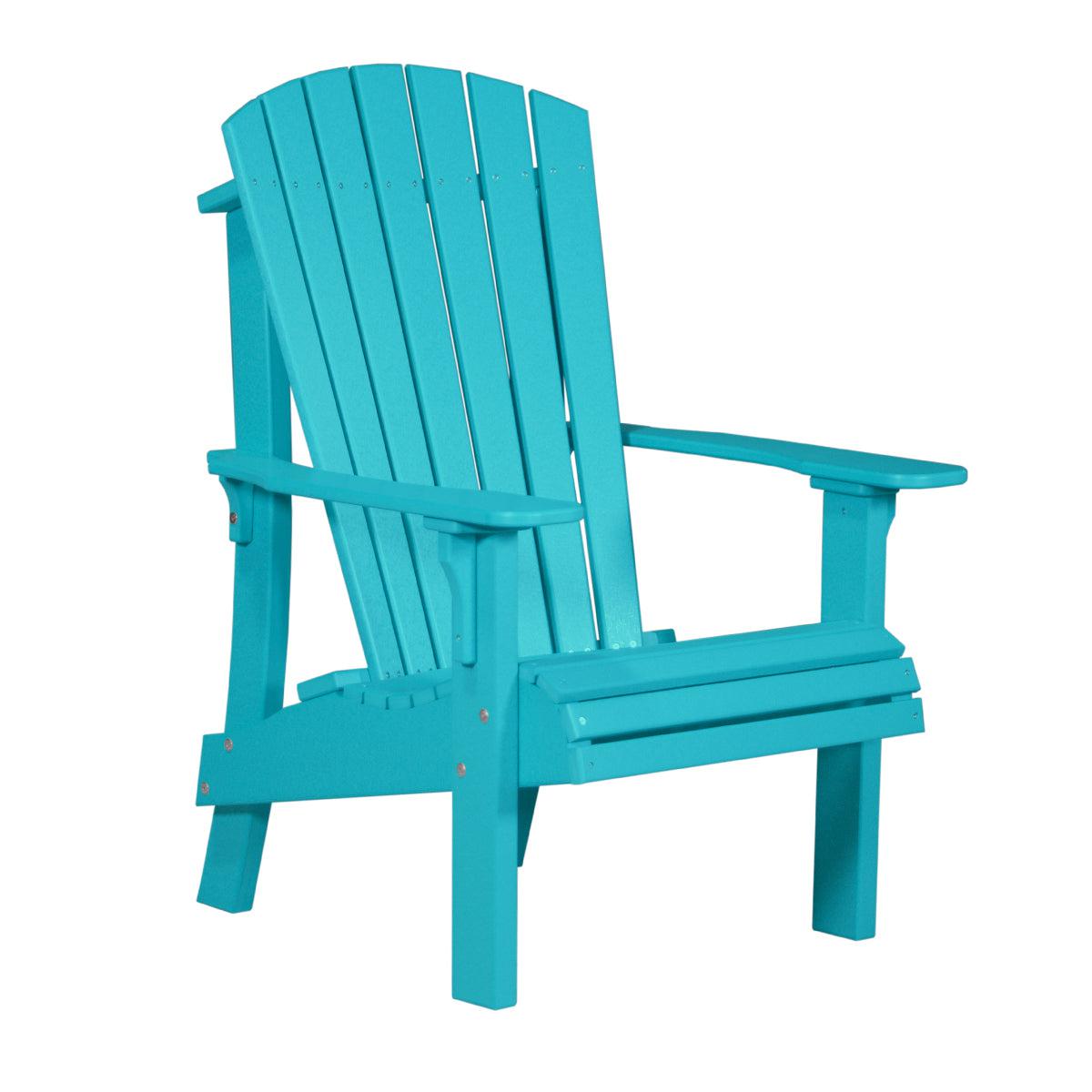 LuxCraft Recycled Plastic Royal Adirondack Chair with Elevated Seat Height  - LEAD TIME TO SHIP 10 to 12 BUSINESS DAYS