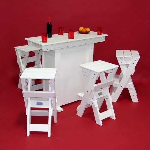 Tailwind Furniture Recycled Plastic Rectangle Bar - GTPS 475 - Rocking Furniture