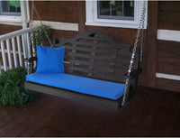 Porch Swing - A&L Furniture Company Marlboro Recycled Plastic 5ft Porch Swing