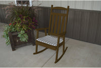 A & L Furniture Yellow Pine Classic Porch Rocking Chair  - Ships FREE in 5-7 Business days - Rocking Furniture