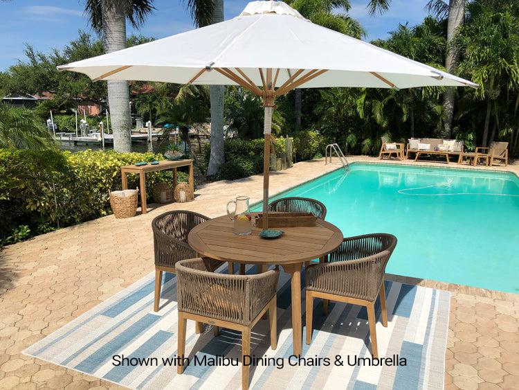 Royal Teak Collection Admiral 50" Round Dining Table - SHIPS WITHIN 1 TO 2 BUSINESS DAYS