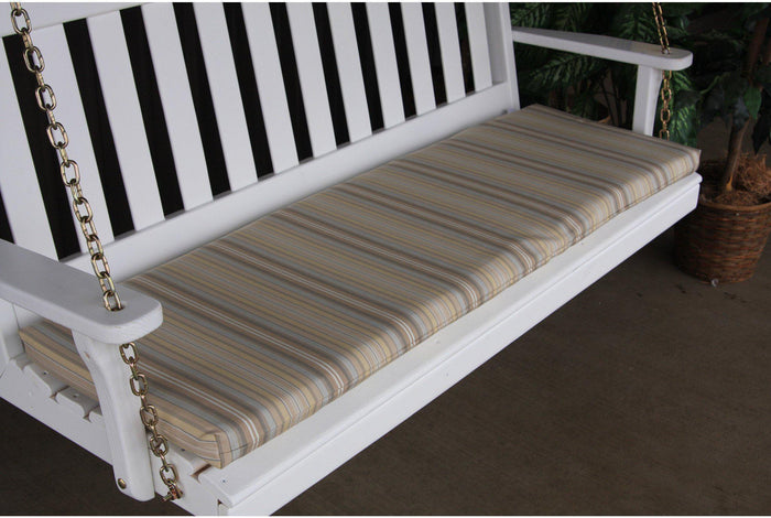 A & L Furniture Sundown Agora 45 x 17 in. Cushion for Bench or Porch Swing  - Ships FREE in 5-7 Business days - Rocking Furniture