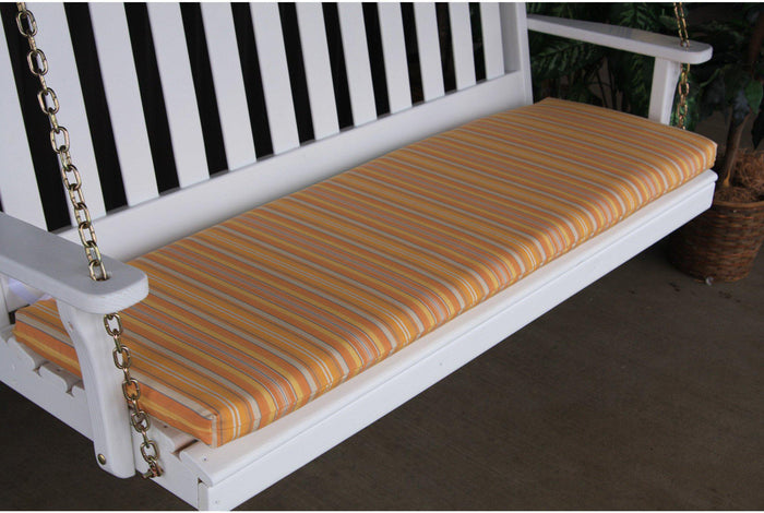 A & L Furniture Sundown Agora 45 x 17 in. Cushion for Bench or Porch Swing  - Ships FREE in 5-7 Business days - Rocking Furniture