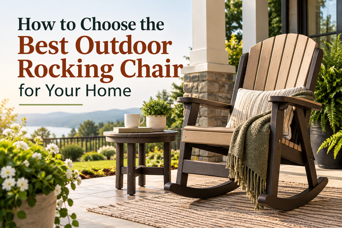 How to Choose the Best Outdoor Rocking Chair for Your Home