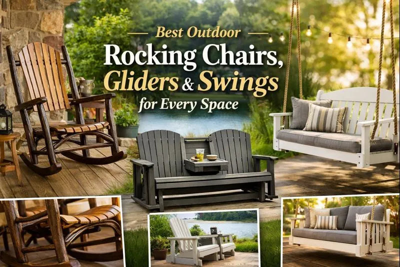 Best Outdoor Rocking Chairs, Gliders and Swings for Every Space