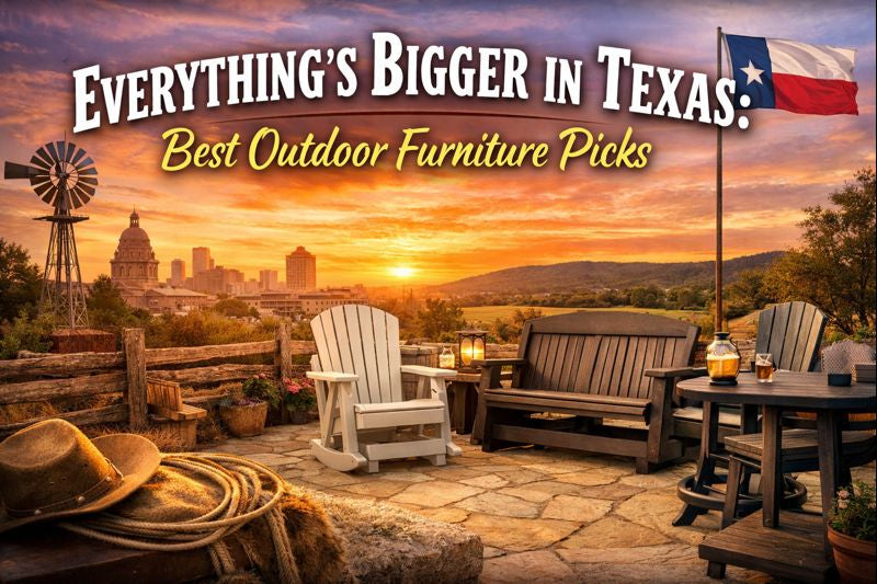 Everything’s Bigger in Texas: Best Outdoor Furniture Picks