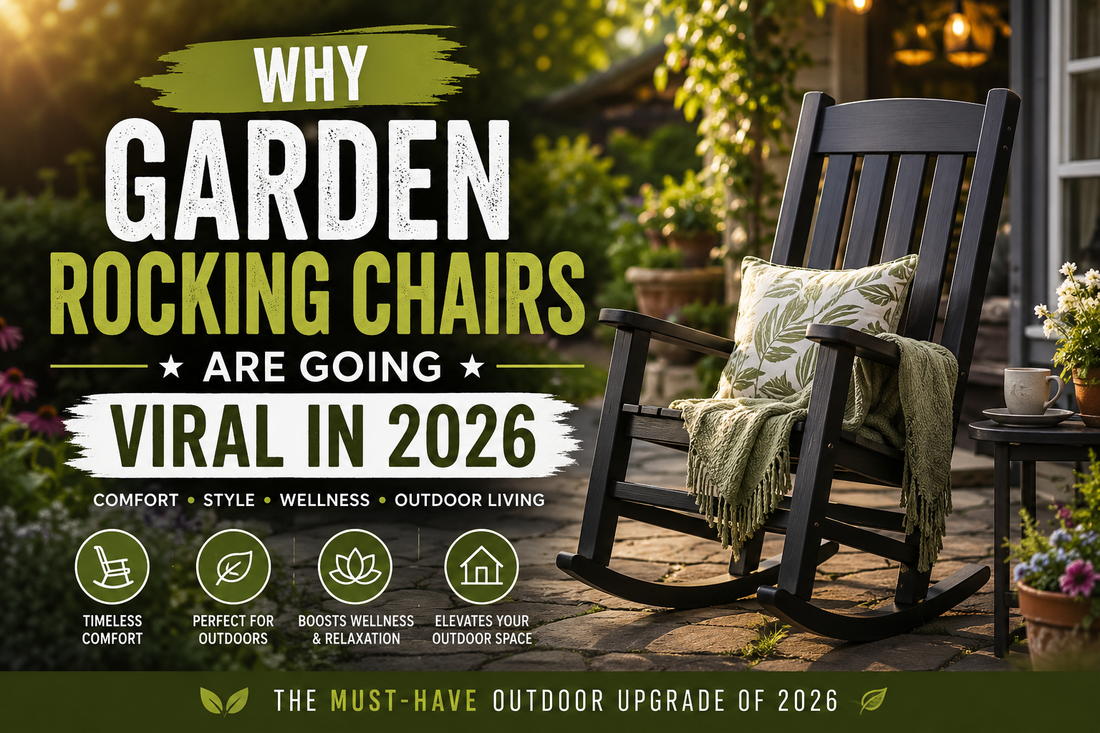 Why Garden Rocking Chairs Are Going Viral in 2026
