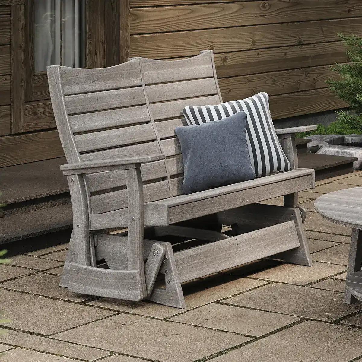 4' Outdoor Double Glider Collection