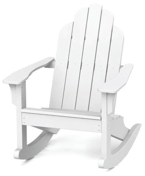 Seaside Casual Recycled Plastic Adirondack Classic Rocking Chair - LEAD TIME TO SHIP 2 TO 4 WEEKS