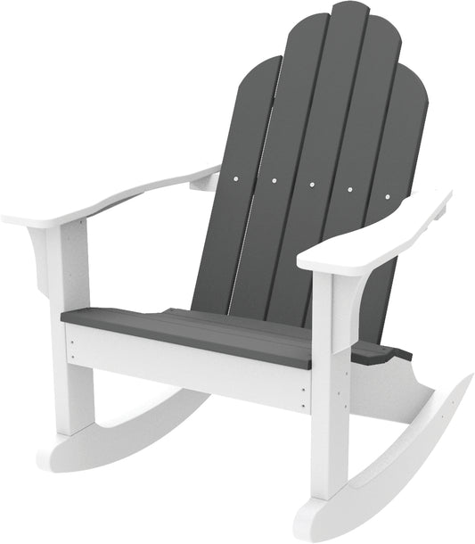 Seaside Casual Recycled Plastic Adirondack Classic Rocking Chair - LEAD TIME TO SHIP 2 TO 4 WEEKS