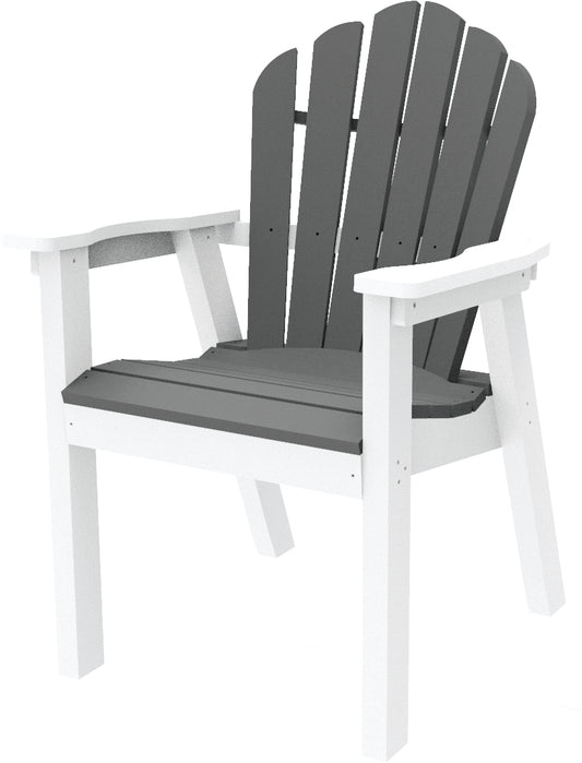 Seaside Casual Recycled Plastic Adirondack Classic Dining Chair - LEAD TIME TO SHIP 2 TO 4 WEEKS