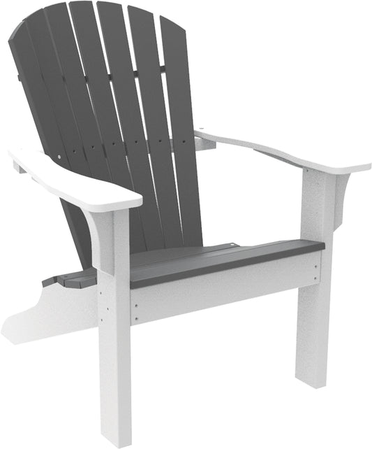 Seaside Casual Recycled Plastic Adirondack Shellback Chair - LEAD TIME TO SHIP 2 TO 4 WEEKS
