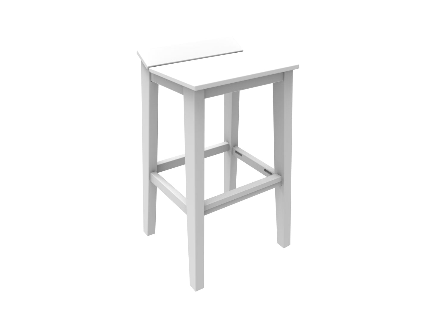 Seaside Casual Recycled Plastic SYM Bar Stool - LEAD TIME TO SHIP 4 TO 6 WEEKS