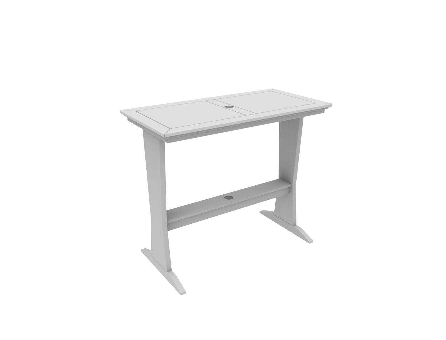 Seaside Casual Recycled Plastic SYM Pub Table (BAR HEIGHT) - LEAD TIME TO SHIP 4 TO 6 WEEKS