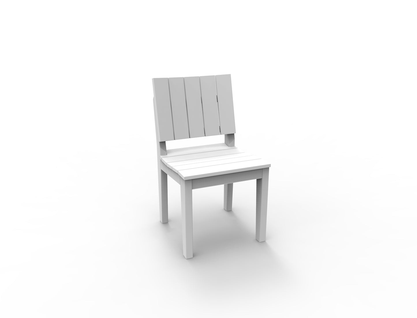Seaside Casual Recycled Plastic MAD Dining Side Chair - LEAD TIME TO SHIP 2 TO 4 WEEKS