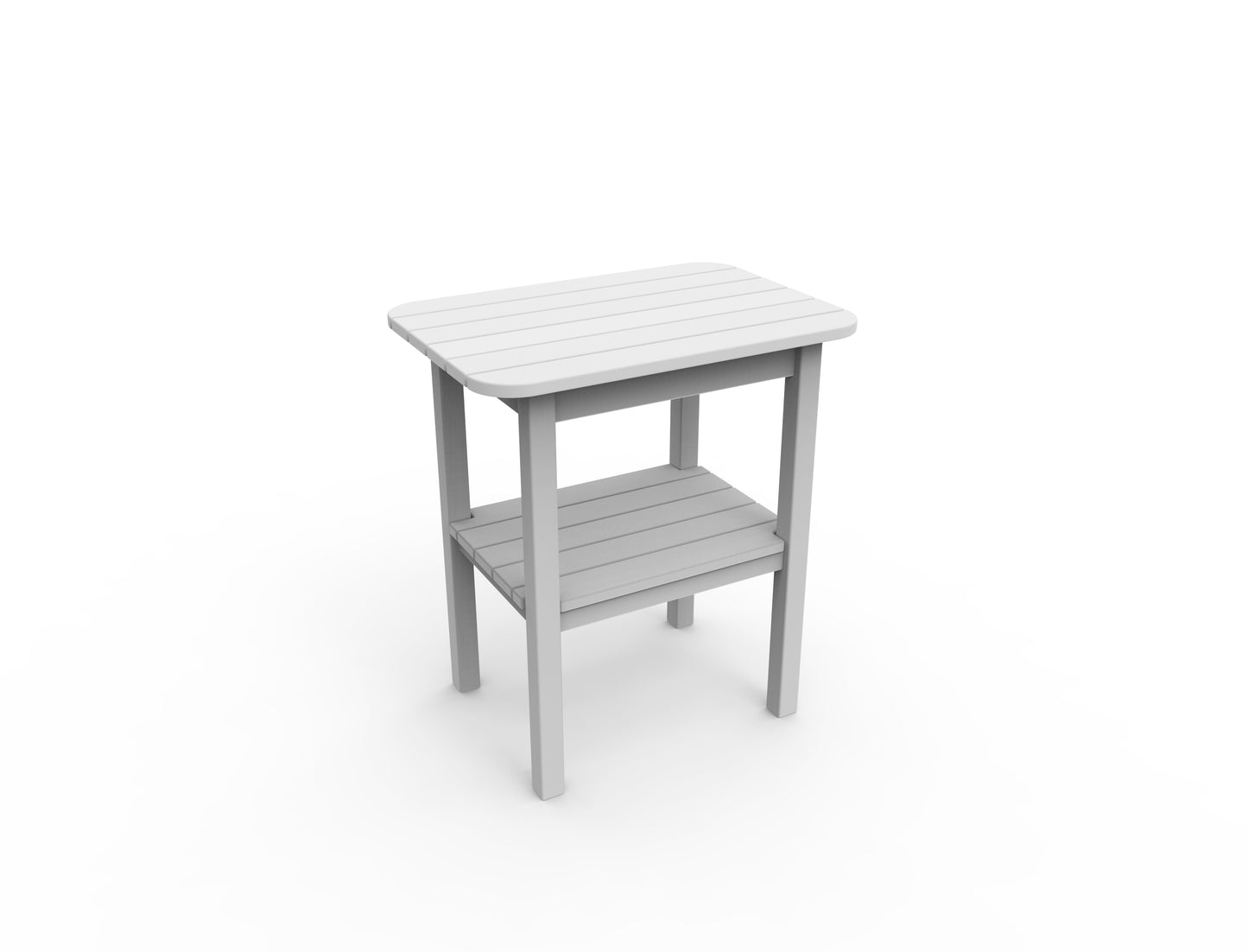 Seaside Casual Recycled Plastic Westerly Balcony End Table (COUNTER HEIGHT) - LEAD TIME TO SHIP 4 TO 6 WEEKS