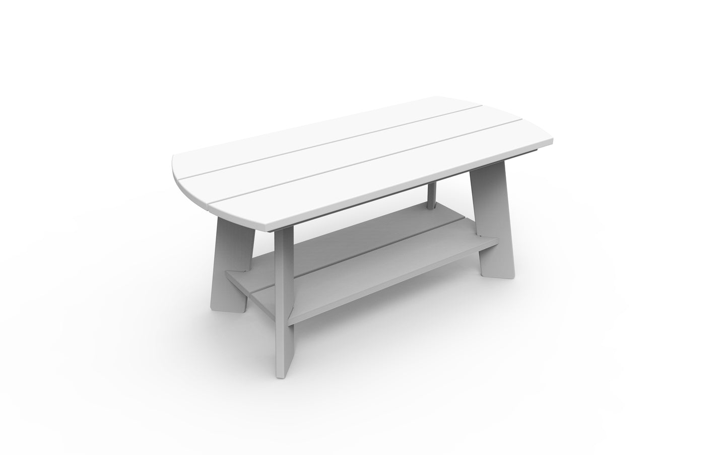 Seaside Casual Recycled Plastic Adirondack Coffee Table - LEAD TIME TO SHIP 4 TO 6 WEEKS